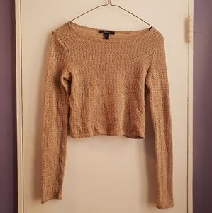 Knitted Forever 21 crop tops